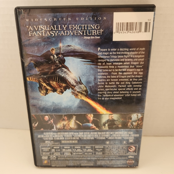 🎬Eragon (DVD, 2007, Full Frame) - Picture 4 of 4